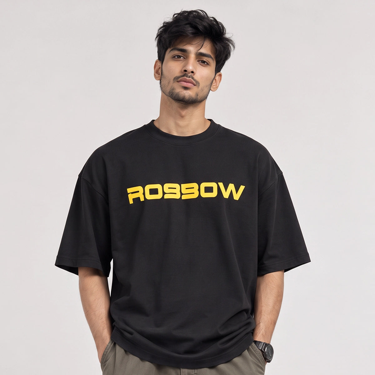 Robbow Eclipse Howl Tee - Premium Graphic Streetwear T-Shirt
