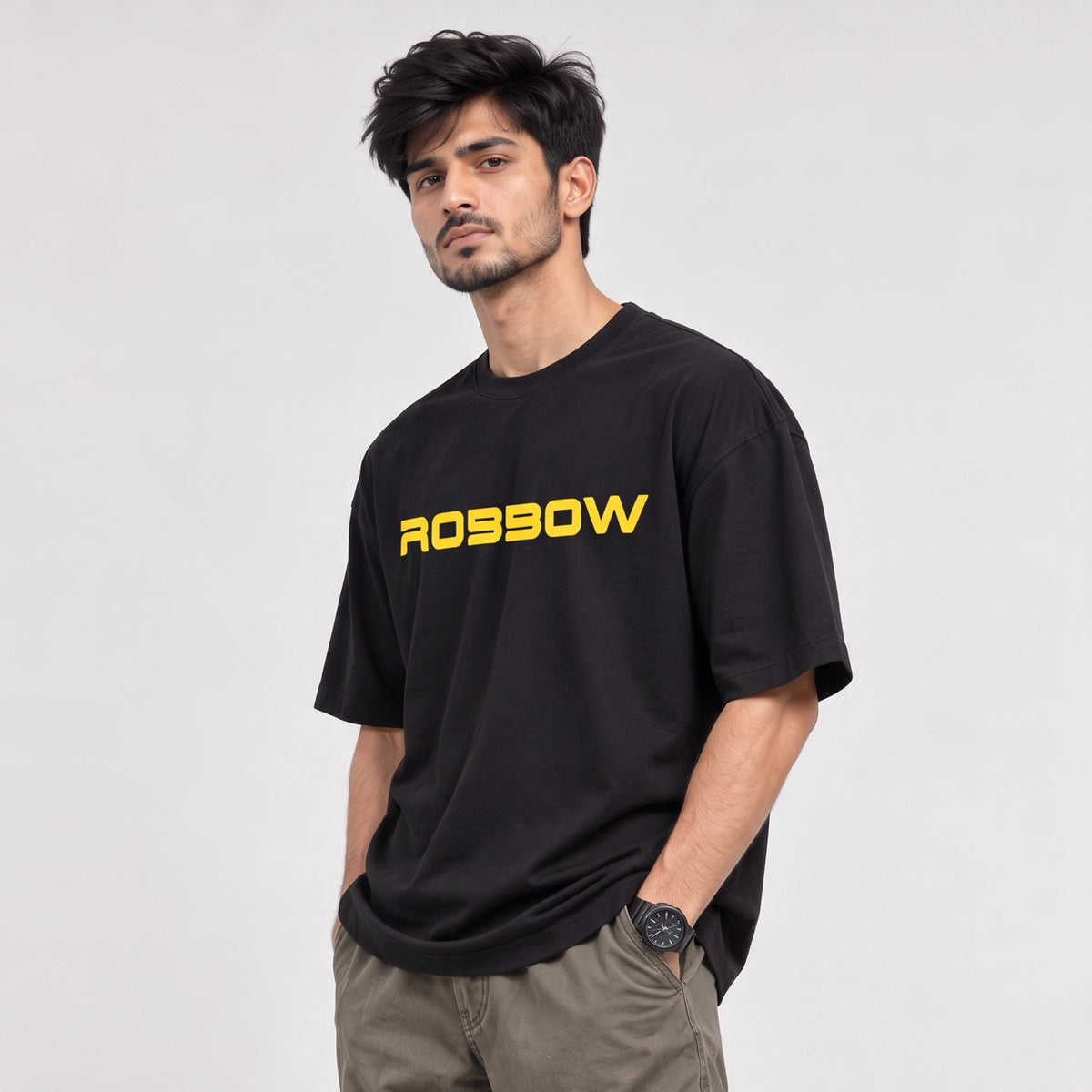 Robbow Eclipse Howl Tee - Premium Graphic Streetwear T-Shirt