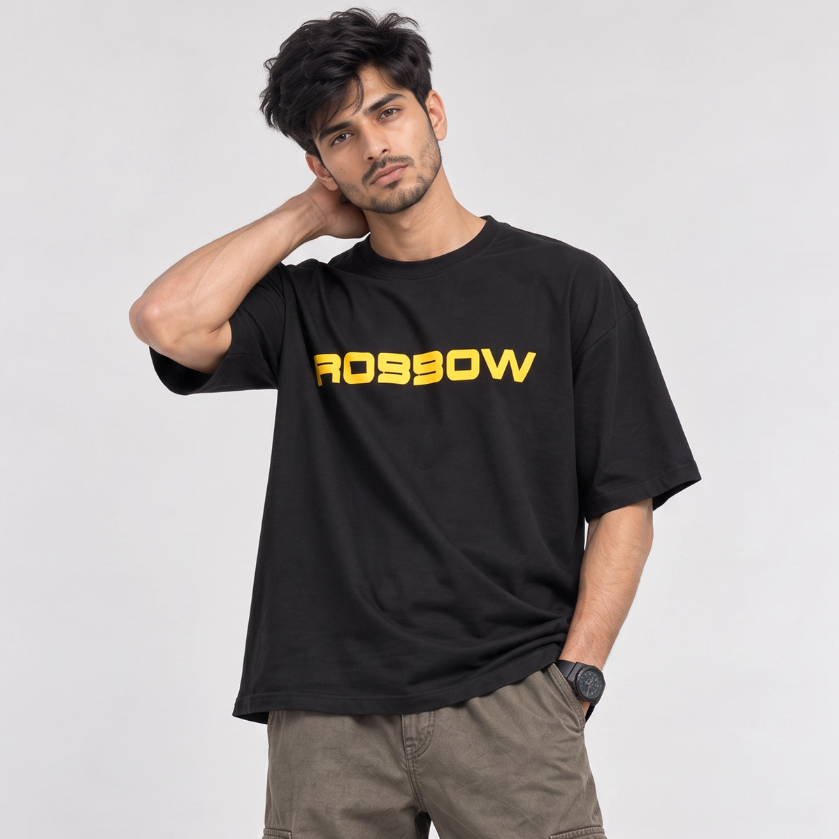 Robbow Eclipse Howl Tee - Premium Graphic Streetwear T-Shirt