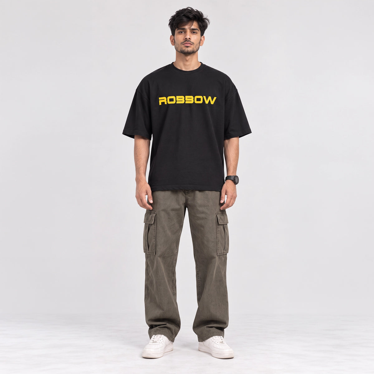Robbow Eclipse Howl Tee - Premium Graphic Streetwear T-Shirt